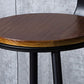 Industrial Style Backrest Counter Stool Iron Cafe Bar Stool with Seat and Pedal Clearhalo 'Bar Furniture' 'Bar Stools' 'bar_stools' 'furn' 'furn_bar_stools' 'Furniture' 'Kitchen & Dining Furniture' 1200x1200_e9de95e2-8fd5-49fb-adf3-22b78eef9766