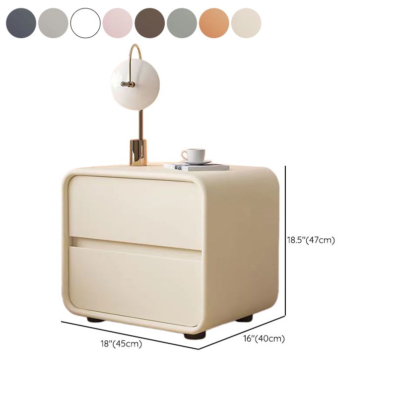 Eigentijdse accenttafel nachtkast lade opslag met 2 laden