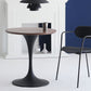 Minimalist Round Standard Table MDF Kitchen Dining Table with Tulip Base Clearhalo ' dining_table' 'Dining Tables & Seating' 'Dining Tables' 'furn' 'furn_dining_table' 'Furniture' 'furniture_dining_table' 'Kitchen & Dining Furniture' 'kitchen&dining_furn' 'kitchen' 'kitchen_dining_table' 1200x1200_e9e084dd-d4e2-4723-86b8-c6b4a374d24a