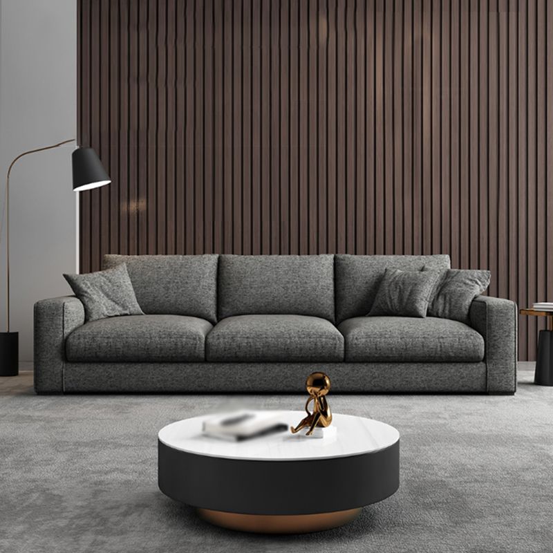 Living Room Gray Stationary Sofa Recessed Arm Standard Cushions Couch Clearhalo 'furn' 'furn_sofas' 'Furniture' 'furniture_sofas' 'Living Room Furniture' 'Sofa' 'sofas' 1200x1200_e9e16c0e-f58a-4330-97ae-928835ba1d9d