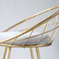 Glam Metal Bar and Counter Stool Low Back Stool with Gold Sled Base Clearhalo 'Bar Furniture' 'Bar Stools' 'bar_stools' 'furn' 'furn_bar_stools' 'Furniture' 'furniture_bar_stools' 'Kitchen & Dining Furniture' 1200x1200_e9e2e375-753d-4299-9dd7-7d94be21dfdc