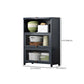 Contemporary Black Buffet Server Bamboo Dining Server for Kitchen Clearhalo 'buffet_sideboard' 'Buffets & Sideboards' 'furn' 'furn_buffet_sideboard' 'Furniture' 'Kitchen & Dining Furniture' 1200x1200_e9e561a8-8dc5-4ddb-b784-6f74e8d5327b