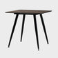 Industrial Style Dining Table Brown 4 Legs Dining Table with Black Frame Clearhalo ' dining_table' 'Dining Tables & Seating' 'Dining Tables' 'furn' 'furn_dining_table' 'Furniture' 'furniture_dining_table' 'Kitchen & Dining Furniture' 'kitchen&dining_furn' 'kitchen' 'kitchen_dining_table' 1200x1200_e9ebfc88-bf66-415f-b41e-11d879961a7c