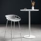 41.3"H Industrial Pedestal Pub Table Round Bistro Bar Solid Wood Table