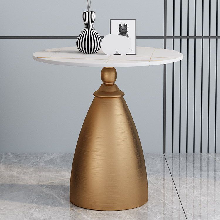 22,4 "hoher eisernen Sockel Endtisch modern