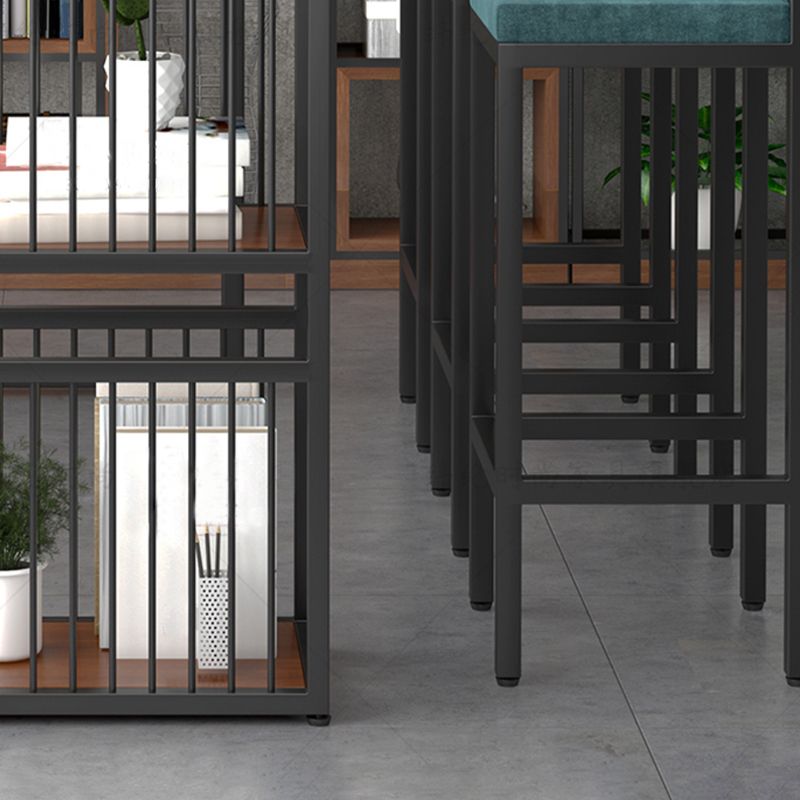 Modern de 1/4/7 piezas de mesa de barra de barra de pino de madera de pino con taburetes altos