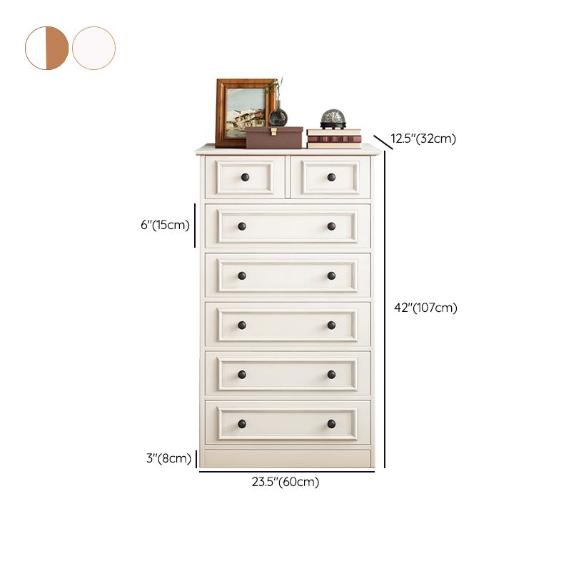 Contemporary Rectangle Chest/Cabinet with Drawers in Rubberwood Clearhalo 'Cabinets & Chests' 'cabinets_chests' 'furn' 'furn_cabinets_chests' 'Furniture' 'Living Room Furniture' 1200x1200_e9f0531c-9000-42c2-a382-572bd6db5b25