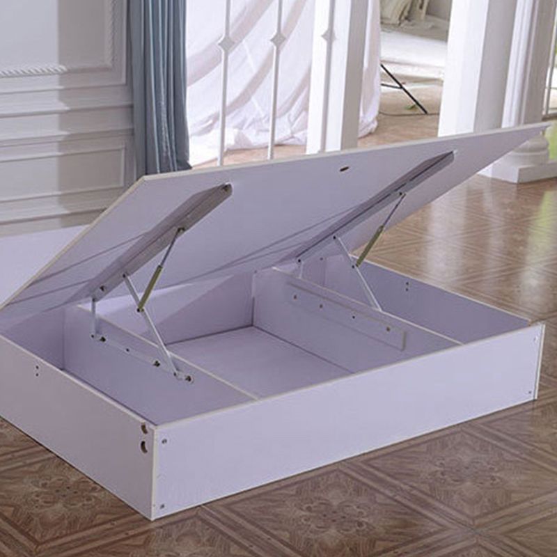 Victorian Upholstered Headboard Standard Bed Solid Wood Bed with Footboard Clearhalo 'Bedroom Furniture' 'Beds' 'furn' 'furn_beds' 'Furniture' 1200x1200_e9f57c36-8c14-4b6c-ba21-06a360b12c9e