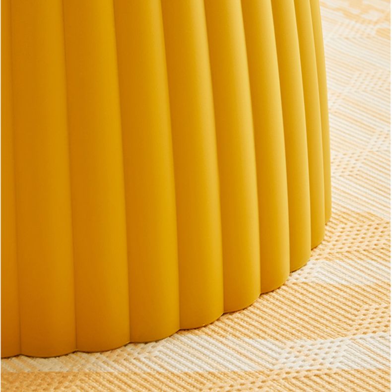 Round Pedestal Coffee Table Scandinavian Macaron Coffee Cocktail Table Clearhalo 'Coffee & Accent Tables' 'Coffee Tables' 'coffee_tables' 'furn' 'furn_coffee_tables' 'Furniture' 'furniture_coffee_tables' 'Living Room Furniture' 1200x1200_e9f73a1c-45ae-49cc-a050-7ea476269c51