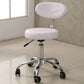 Modern Desk Chair with Wheels Leather Desk Chair in White/Black Clearhalo 'furn' 'furn_office_chair' 'Furniture' 'Office Chairs' 'Office Furniture' 'office_chair' 1200x1200_e9f74ec0-b876-4370-b9ea-e37c75f8b7f9