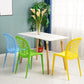 Scandinavian Plastic Side Chair Open Back Kitchen Dining Room Chair Clearhalo 'Dining Chairs' 'Dining Tables & Seating' 'dining_chair' 'Furniture' 'furniture_dining_chair' 'Kitchen & Dining Furniture' 1200x1200_e9f7dcd3-ad11-4613-985c-cd768ad636ac