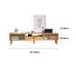 Natural 2-Door TV Stand Scandinavian Wood TV Console With Shelf Clearhalo 'furn' 'furn_tv_stands_entertainment_centers' 'Furniture' 'Living Room Furniture' 'TV Stands & Entertainment Centers' 'TV Stands & Media Storage Furniture' 'tv_stands_entertainment_centers' 1200x1200_e9f9013c-d0bb-4763-9717-e50392384e3d