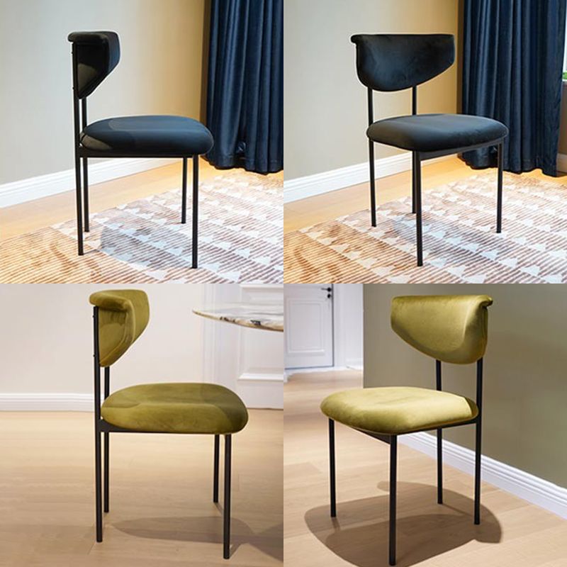 Dining Room Side Chairs Modern Velvet Kitchen Chair for Home Clearhalo 'Dining Chairs' 'Dining Tables & Seating' 'dining_chair' 'furn' 'furn_dining_chair' 'Furniture' 'furniture_dining_chair' 'Kitchen & Dining Furniture' 1200x1200_e9fab72c-0651-4554-9ca1-c5c0f32c70b2