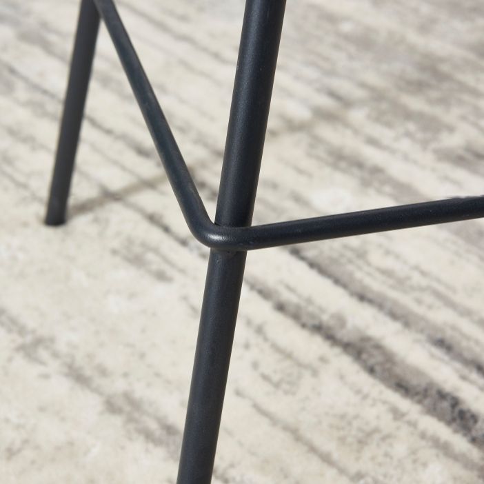 Contemporary Footrest Restaurant Stool Matte Finish Leather Barstool Clearhalo 'Bar Furniture' 'Bar Stools' 'bar_stools' 'furn' 'furn_bar_stools' 'Furniture' 'furniture_bar_stools' 'Kitchen & Dining Furniture' 1200x1200_e9fbc33f-9b29-4051-8df9-4b518973bc89