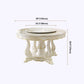 Victorian Style Round Dining Table Rubberwood Solid Wood Pedestal Table for Dining Room Clearhalo ' dining_table' 'Dining Tables & Seating' 'Dining Tables' 'furn' 'furn_dining_table' 'Furniture' 'furniture_dining_table' 'Kitchen & Dining Furniture' 'kitchen&dining_furn' 'kitchen' 'kitchen_dining_table' 1200x1200_e9fc44ae-b350-4f03-87e7-9f02b6e07498