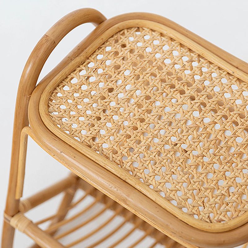 Tavolo accento laterale di divano in legno in stile asiatico soggiorno snack snack laterale