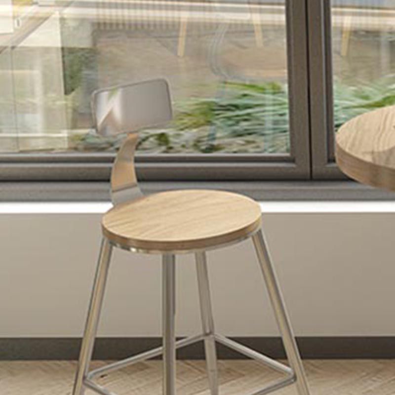 1/2/3/5 Pieces Stools Set Industrial Chrome Metal Pub Table Set for Small Places Clearhalo 'Bar Furniture' 'furn' 'furn_home_bar_bar_sets' 'Furniture' 'Home Bars & Bar Sets' 'home_bar_bar_sets' 'Kitchen & Dining Furniture' 1200x1200_e9fdf6f2-f25f-40a0-bf16-01b5cf93a439