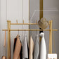 Modern Style Coat Rack Metallic Hooks Design Free Standing Coat Rack with Shelves Clearhalo 'Entry & Mudroom Furniture' 'furn' 'furn_hall_tree_coat_racks' 'Furniture' 'Hall Trees & Coat Racks' 'hall_tree_coat_racks' 1200x1200_ea006ed5-65dc-45f5-b75a-75f9d53e813c