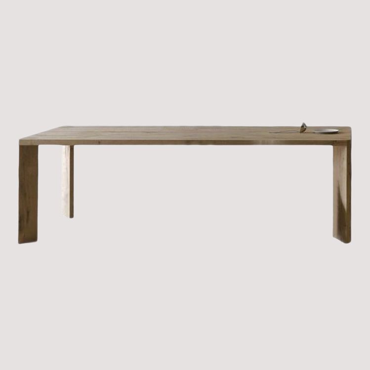 Modern Style Pine Solid Wood Dining Table 4 Legs Base Rectangle Table for Home Clearhalo ' dining_table' 'Dining Tables & Seating' 'Dining Tables' 'furn' 'furn_dining_table' 'Furniture' 'furniture_dining_table' 'Kitchen & Dining Furniture' 'kitchen&dining_furn' 'kitchen' 'kitchen_dining_table' 1200x1200_ea0134a4-7923-4015-9d97-8f9d989f2bf5