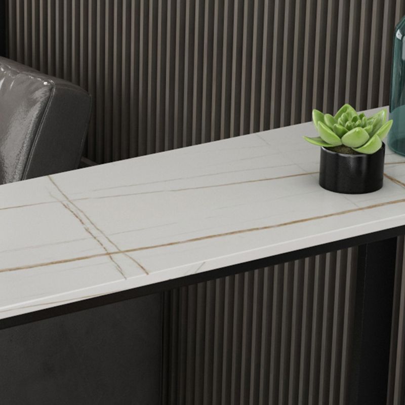 Mesa moderna de la mesa de barra de 1/3 piezas del mostrador de la piedra rectangular con taburetes altos para el balcón