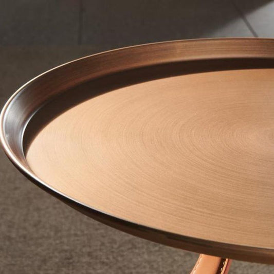 20.87" Tall Mid-century Style Coffee Cocktail Table Pedestal Coffee Table