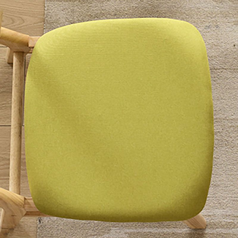 Modern Upholstered Home Side Chair Open Back Matte Finish Dining Chair Clearhalo ' kitchen&dining_furn' 'Dining Chairs' 'Dining Tables & Seating' 'dining_chair' 'Furniture' 'furniture_dining_chair' 'Kitchen & Dining Furniture' 'kitchen' 1200x1200_ea063843-f6ec-4441-a8f7-4b91962ebda7