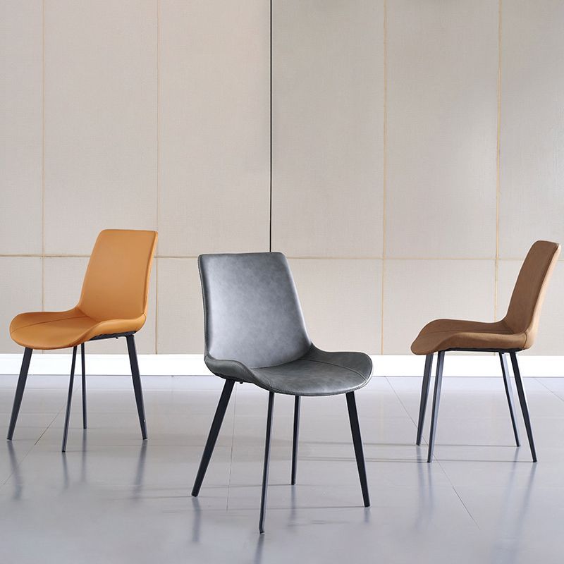 Contemporary Chairs High-density Sponge Cushion Parsons Side Chair for Kitchen Clearhalo ' kitchen&dining_furn' 'Dining Chairs' 'Dining Tables & Seating' 'dining_chair' 'furn' 'furn_dining_chair' 'Furniture' 'furniture_dining_chair' 'Kitchen & Dining Furniture' 'kitchen' 1200x1200_ea07dd67-50fd-4598-9bc4-9171ec441170