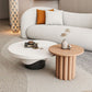 Pedestal Round Coffee Table Set Modern Minimalist Cocktail Table Clearhalo 'Coffee & Accent Tables' 'Coffee Tables' 'coffee_tables' 'furn' 'furn_coffee_tables' 'Furniture' 'Living Room Furniture' 1200x1200_ea09333b-92bc-47bf-8078-b3f07a93ece8