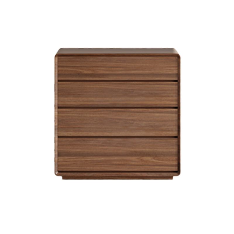 Mobile moderno mobile in legno marrone armadio laterale resistente all'acqua con cassetto