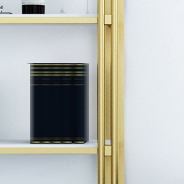 Glam Style Bookshelf Open Back Gold Bookcase for Home Office and Study Room Clearhalo 'Bookcases' 'furn' 'furn_bookcases' 'Furniture' 'furniture_bookcases' 'kitchen' 'kitchen_bookcases' 'Living Room Furniture' 'Office Furniture' 1200x1200_ea0ca8c2-4921-4dd8-824a-61f5977ac137