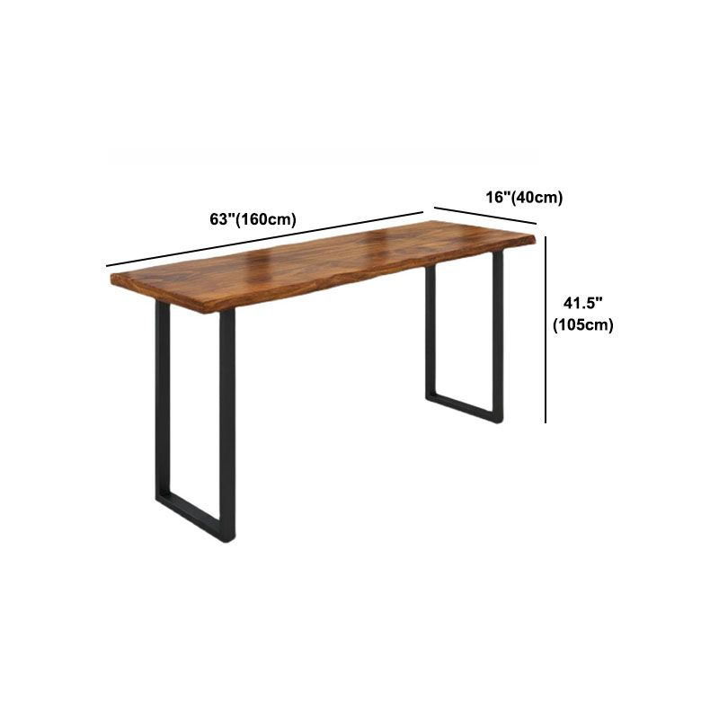 1/2/5 Pieces Rectangular Counter Set Industrial Solid Wood Bar Table Set for Home Use Clearhalo 'Bar Furniture' 'furn' 'furn_home_bar_bar_sets' 'Furniture' 'Home Bars & Bar Sets' 'home_bar_bar_sets' 'Kitchen & Dining Furniture' 1200x1200_ea0d3fa0-0f4f-40e0-bb79-c653cea33bac