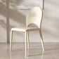 Indoor Faux Leather Side Chair Dining Room Armless Dining Chairs
