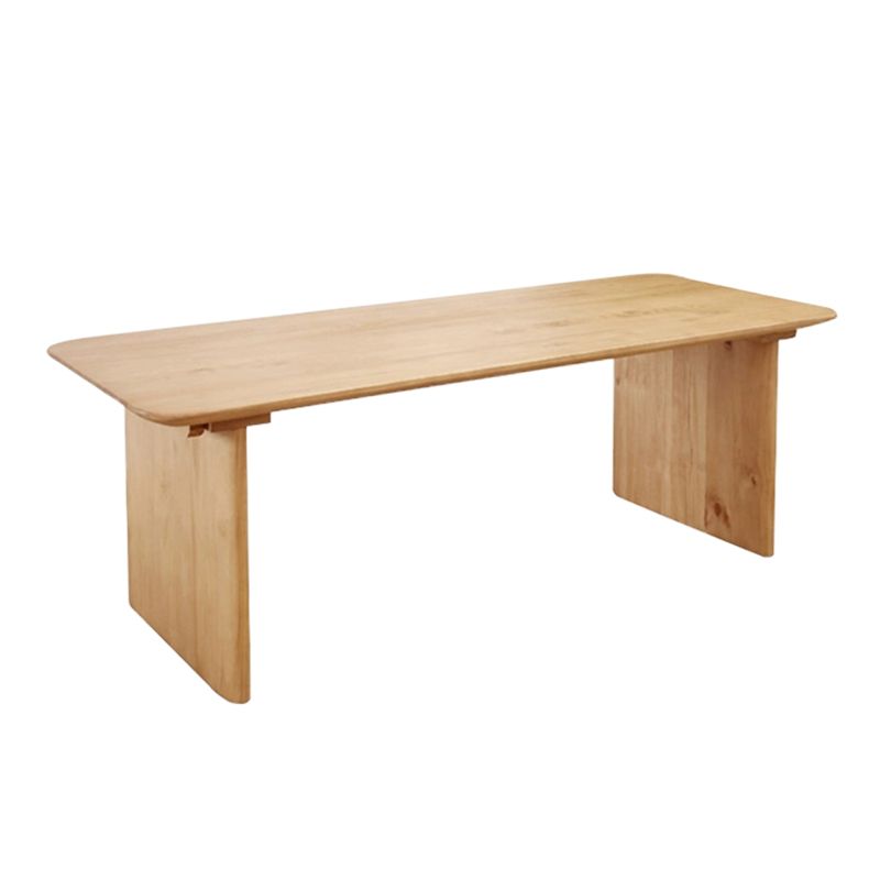 Modern Solid Wood Dining Table Set 1/2/5/7 Pieces Dining Set for Home Use Clearhalo 'Dining Room Sets' 'Dining Tables & Seating' 'dining_room_set' 'furn' 'furn_dining_room_set' 'Furniture' 'furniture_dining_room_set' 'Kitchen & Dining Furniture' 1200x1200_ea0f5578-9b69-4002-8a64-381cae6a6fdb