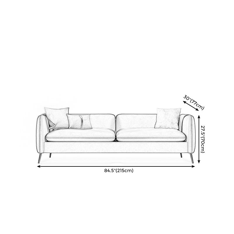 Faux Leather Modern Sofa 30"W Sofa with Storage for Living Room Clearhalo 'furn' 'furn_sofas' 'Furniture' 'furniture_sofas' 'kitchen' 'kitchen_sofas' 'Living Room Furniture' 'Sofa' 'sofas' 1200x1200_ea0f635c-a69e-4d89-b960-d2e2321d98a2