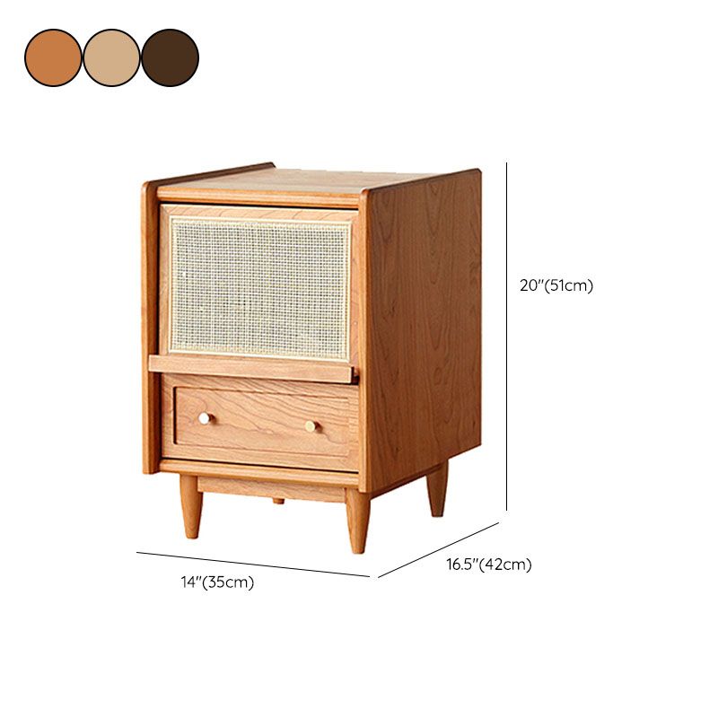 Contemporary Wood Night Table Storage Accent Table Nightstand for Home Clearhalo 'Bedroom Furniture' 'furn' 'furn_night_stand' 'Furniture' 'night_stand' 'Nightstands' 1200x1200_ea0fe67d-713d-4cd5-ac1f-5ee0b55d45f6