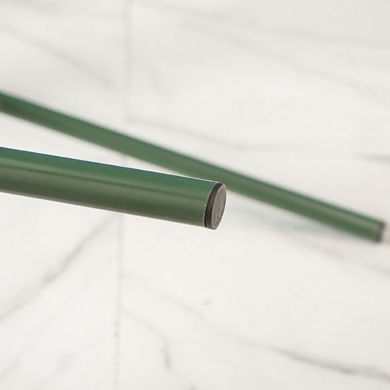 Modern Style Metal Arm Chair Open Back Dining Side Chair with Wood back Clearhalo 'Dining Chairs' 'Dining Tables & Seating' 'dining_chair' 'furn' 'furn_dining_chair' 'Furniture' 'furniture_dining_chair' 'Kitchen & Dining Furniture' 1200x1200_ea11d574-ddbe-46e4-8794-979c13045b50