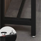 Metal and Wood Rectangular Table, Industrial Style Minimalist Balcony Outdoor Bar Table Clearhalo 'Bar Furniture' 'Bar Tables' 'bar_tables' 'furn' 'furn_bar_tables' 'Furniture' 'Kitchen & Dining Furniture' 1200x1200_ea13c418-f404-4e7e-97bb-4d352b944dca