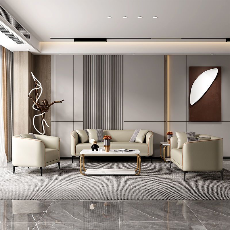 Faux lederen bank Tuxedo arm bank 25,98 "Hoog voor appartement, vlekbestendig