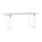 Sintered Stone Top Dining Table Rectangle Dining Table with Acrylic Double Pedestal Base Clearhalo ' dining_table' 'Dining Tables & Seating' 'Dining Tables' 'furn' 'furn_dining_table' 'Furniture' 'furniture_dining_table' 'Kitchen & Dining Furniture' 'kitchen&dining_furn' 'kitchen' 'kitchen_dining_table' 1200x1200_ea16f7a2-dbfe-4d6e-863f-6c69e1f38e45