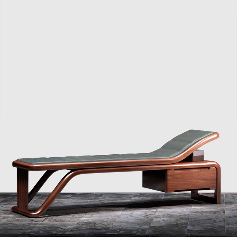 Traditional Brown Solid Wood Accent Chair Faux Leather Chaise Clearhalo 'Chairs & Seating' 'Chaise Lounge' 'chaise_lounge' 'furn' 'furn_chaise_lounge' 'Furniture' 'Living Room Furniture' 1200x1200_ea17cb11-e5ca-4dc5-87fc-abc96a8e3fa1