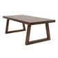 Industrial Style Rectangle Table Wooden Dining Table with Wooden Legs Clearhalo 'Dining Tables & Seating' 'Dining Tables' 'dining_table' 'furn' 'furn_dining_table' 'Furniture' 'Kitchen & Dining Furniture' 1200x1200_ea1a0eb2-4ee1-482d-8aa4-521478e428c4