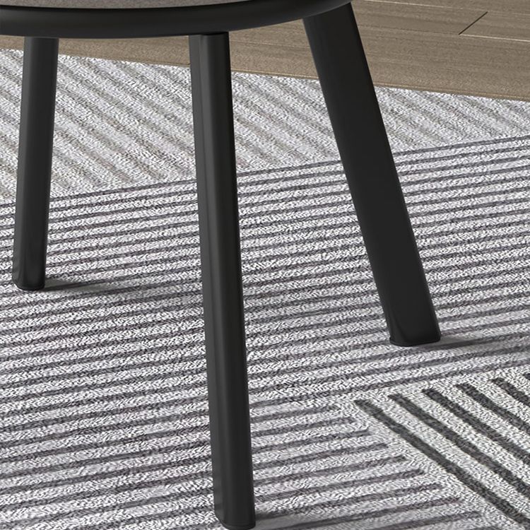 Contemporary Style Dining Room Chairs Kitchen Matte Finish Dining Arm Chairs with Metal Legs Clearhalo ' kitchen&dining_furn' 'Dining Chairs' 'Dining Tables & Seating' 'dining_chair' 'furn' 'furn_dining_chair' 'Furniture' 'furniture_dining_chair' 'Kitchen & Dining Furniture' 'kitchen' 1200x1200_ea1a3503-3882-46cb-9efb-36b416e1440f