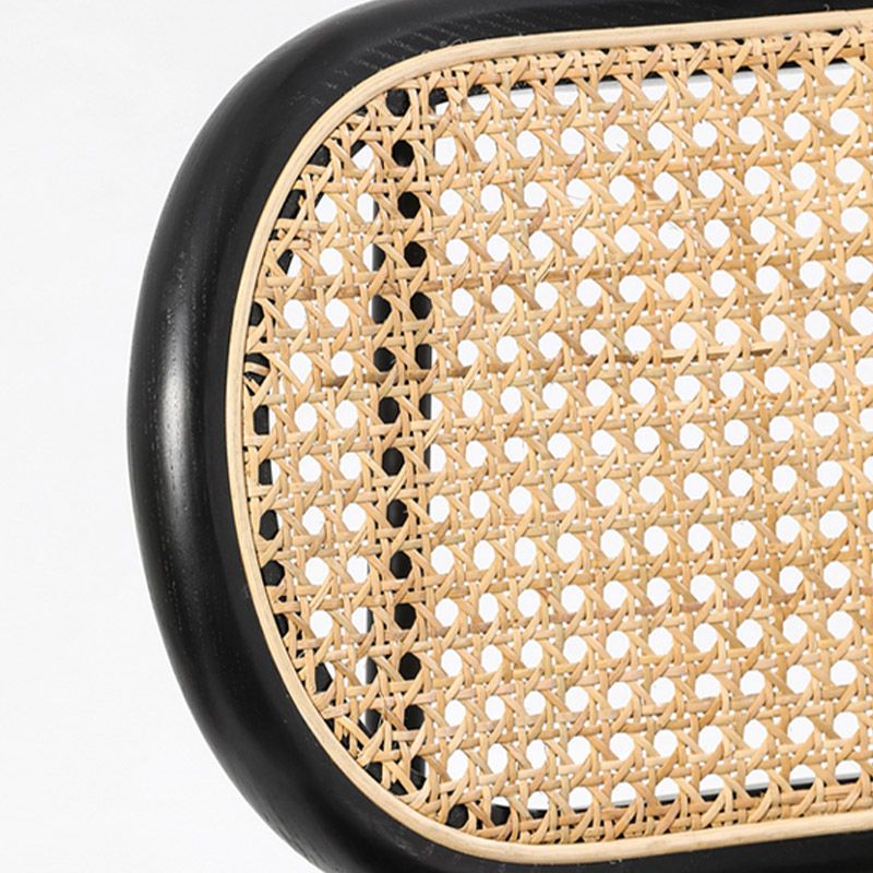 Chaise latéral en faux cuir nordique