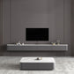 Console de support de rangement fermée, Console multimédia TV en pierre pour salon