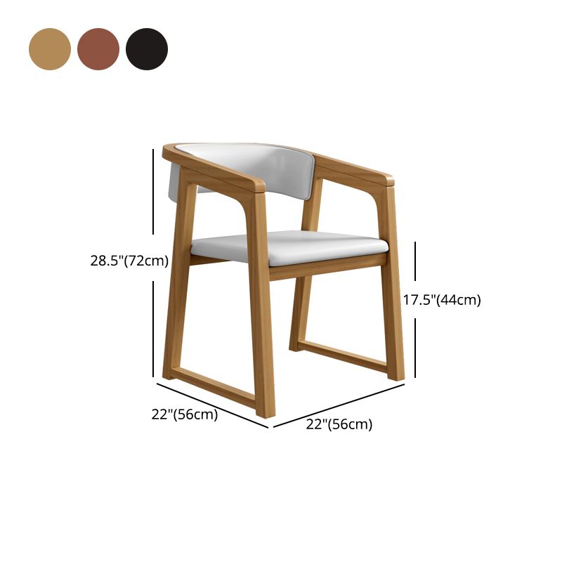 Modern Style Dining Chairs Solid Wood Side Chairs for Dining Room Clearhalo 'Dining Chairs' 'Dining Tables & Seating' 'dining_chair' 'furn' 'furn_dining_chair' 'Furniture' 'furniture_dining_chair' 'Kitchen & Dining Furniture' 1200x1200_ea210080-18d3-478e-9c98-0c2383ae631e