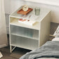 23 "haut de nuit moderne étagère inférieure 1 tiroir en fer table de nuit