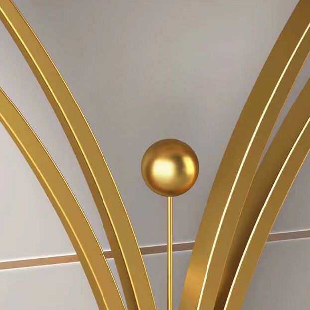 Mesa de sofá de la consola de piedra contemporánea Mesa de metal rectangular para el pasillo