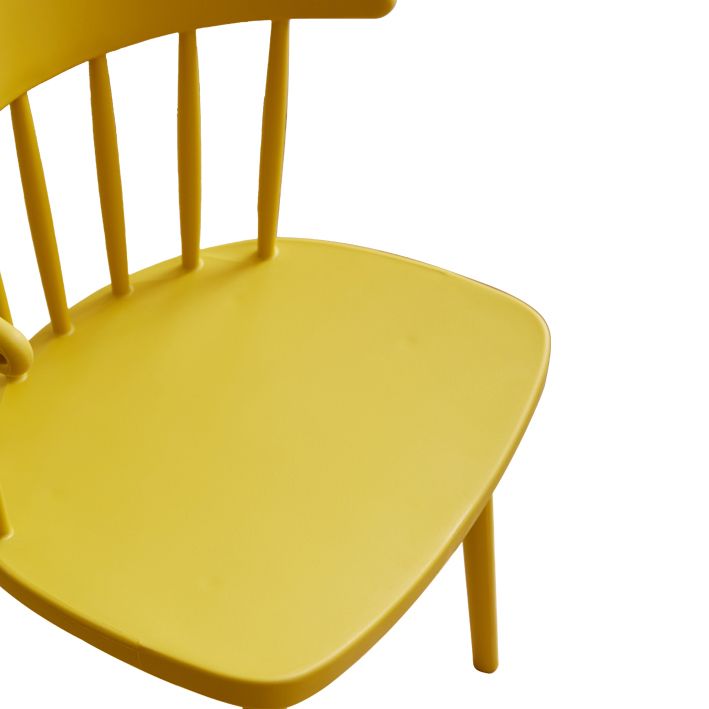 Scandinavian Plastic Armless Chair Windsor Back Restaurant Chair Clearhalo 'Dining Chairs' 'Dining Tables & Seating' 'dining_chair' 'furn' 'furn_dining_chair' 'Furniture' 'furniture_dining_chair' 'Kitchen & Dining Furniture' 1200x1200_ea24838f-a7f8-4aab-bcdf-2cf1f182317b