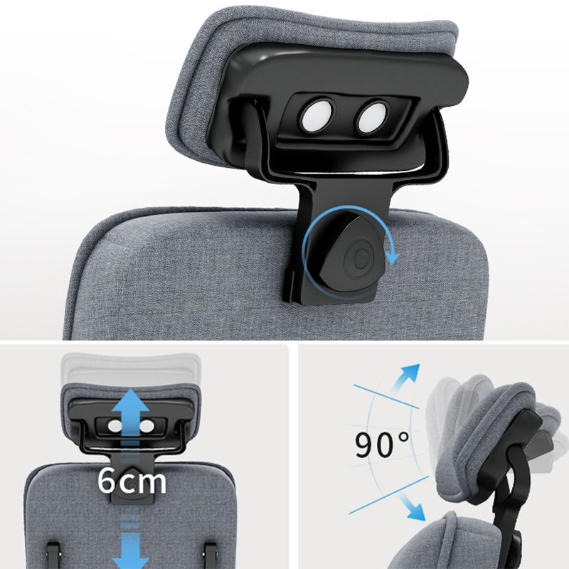 Metal Single Ergonimic Recliner with Pillow Adjustable Solid Color Clearhalo 'Chairs & Seating' 'furn' 'furn_recliners' 'Furniture' 'Living Room Furniture' 'Recliners' 1200x1200_ea266026-b65e-422f-8665-8c161e7d3d95