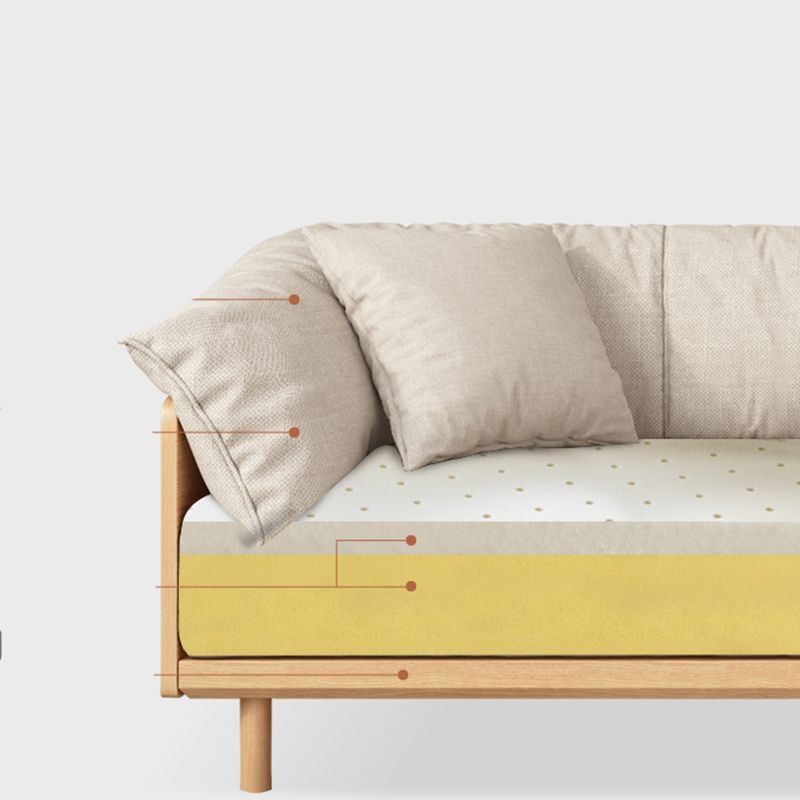 Modern Sofa Pillow Top Arm 33.4"W Sofa with 2 Pillows for Living Room Clearhalo 'furn' 'furn_sofas' 'Furniture' 'furniture_sofas' 'Living Room Furniture' 'Sofa' 'sofas' 1200x1200_ea2990de-161b-43c2-85de-fa46e15ca8bd